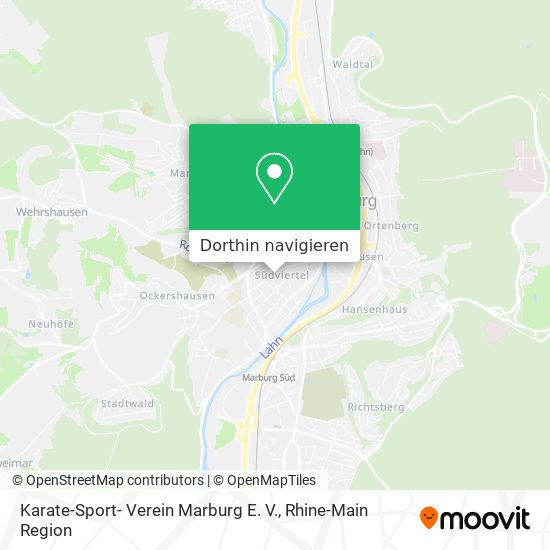 Karate-Sport- Verein Marburg E. V. Karte
