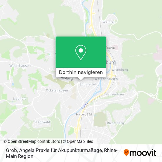 Gröb, Angela Praxis für Akupunkturmaßage Karte