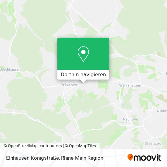 Elnhausen Königstraße Karte