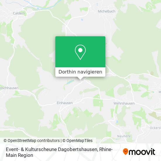 Event- & Kulturscheune Dagobertshausen Karte