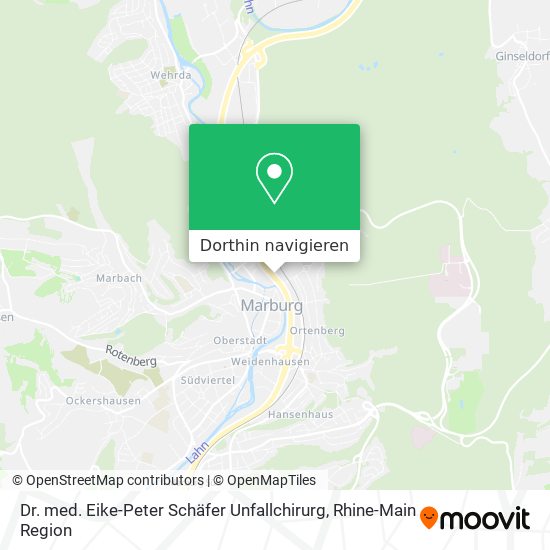 Dr. med. Eike-Peter Schäfer Unfallchirurg Karte