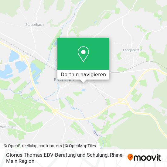 Glorius Thomas EDV-Beratung und Schulung Karte