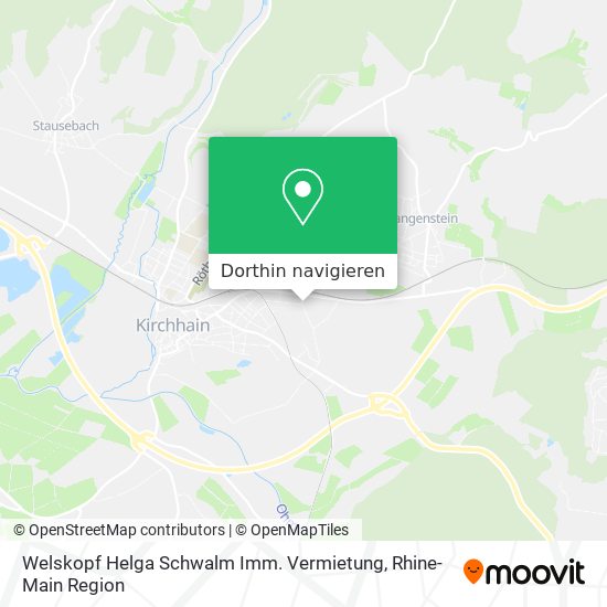 Welskopf Helga Schwalm Imm. Vermietung Karte