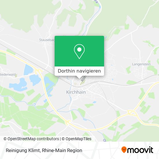 Reinigung Klimt Karte