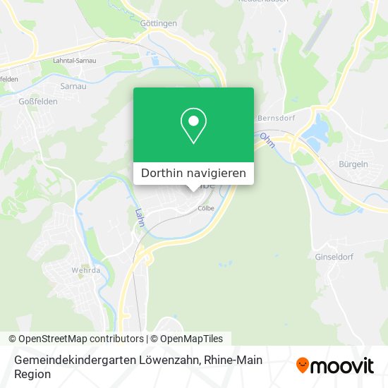 Gemeindekindergarten Löwenzahn Karte