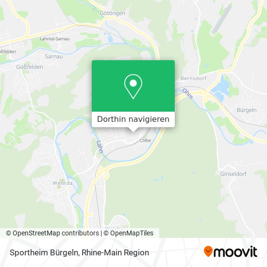 Sportheim Bürgeln Karte