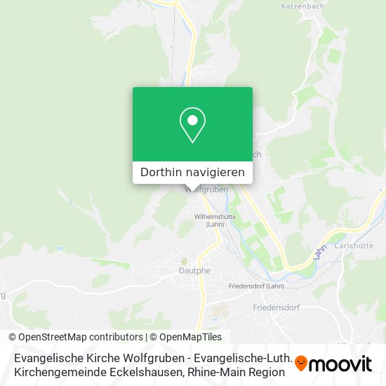Evangelische Kirche Wolfgruben - Evangelische-Luth. Kirchengemeinde Eckelshausen Karte