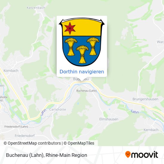 Buchenau (Lahn) Karte