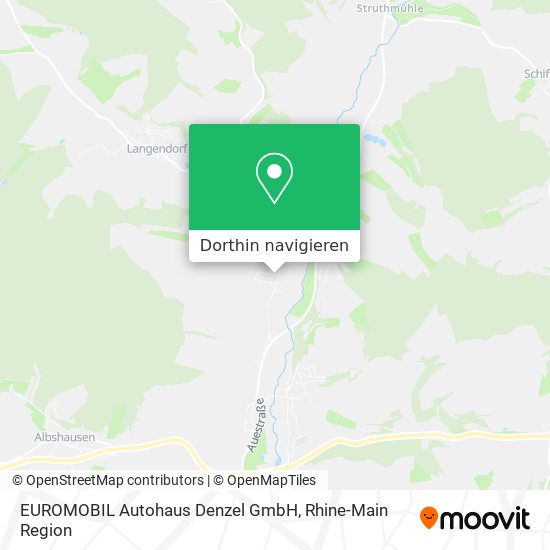 EUROMOBIL Autohaus Denzel GmbH Karte