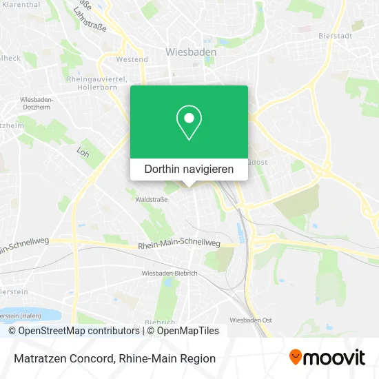 Matratzen Concord Karte