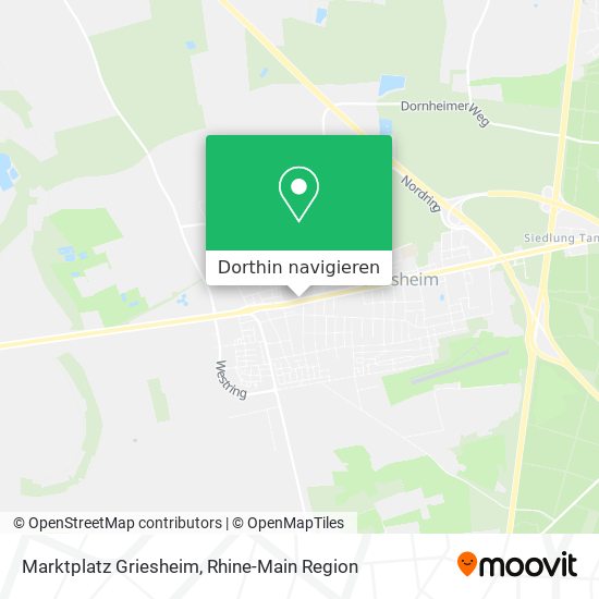 Marktplatz Griesheim Karte