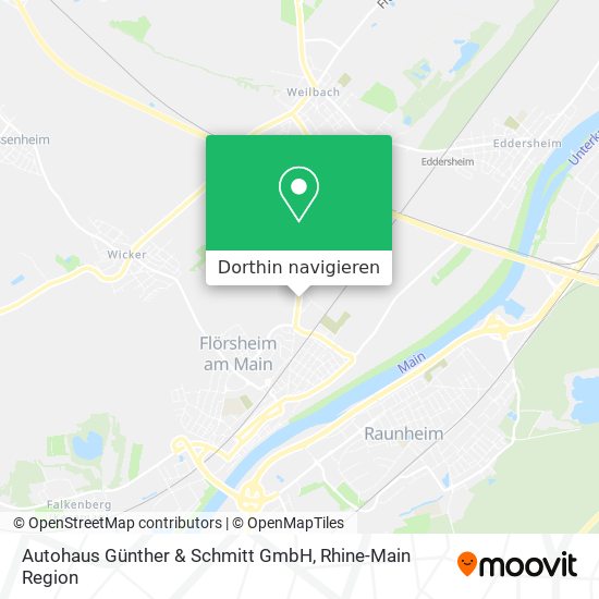 Autohaus Günther & Schmitt GmbH Karte