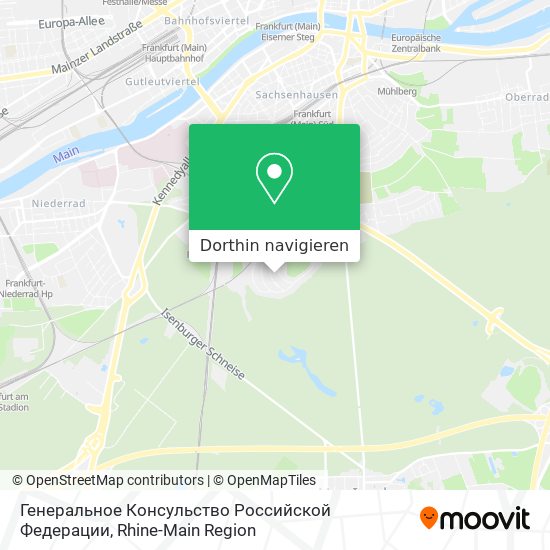 Генеральное Консульство Российской Федерации Karte