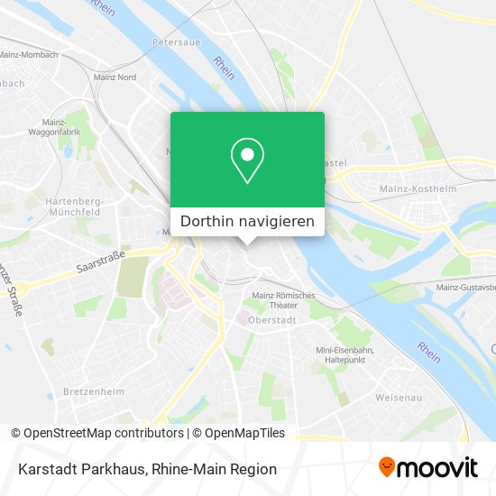 Karstadt Parkhaus Karte
