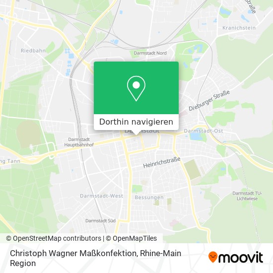 Christoph Wagner Maßkonfektion Karte