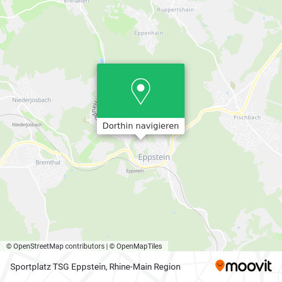 Sportplatz TSG Eppstein Karte