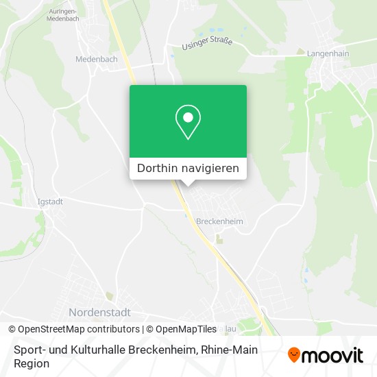 Sport- und Kulturhalle Breckenheim Karte