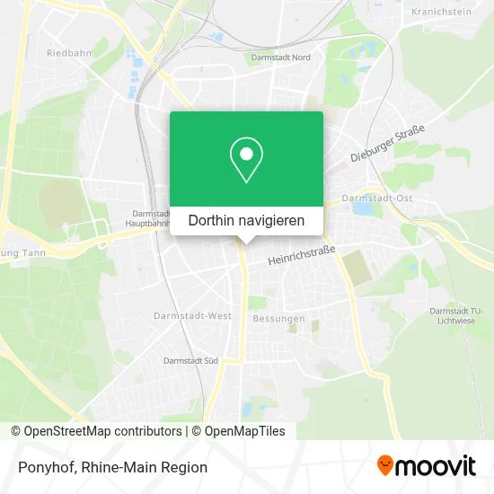 Ponyhof Karte