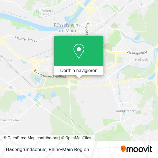 Hasengrundschule Karte