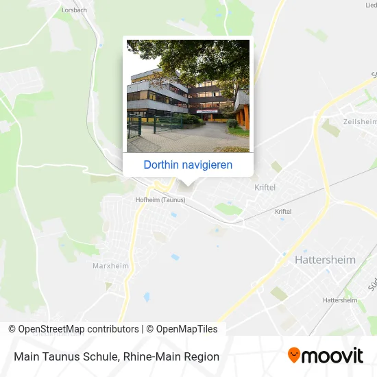 Main Taunus Schule Karte