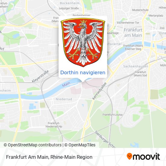 Frankfurt Am Main Karte