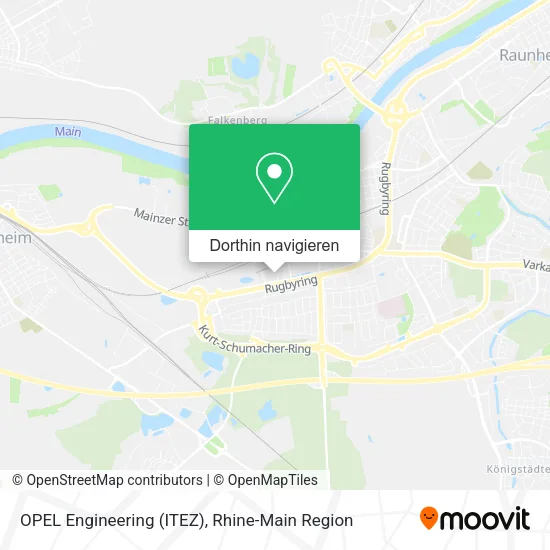 OPEL Engineering (ITEZ) Karte