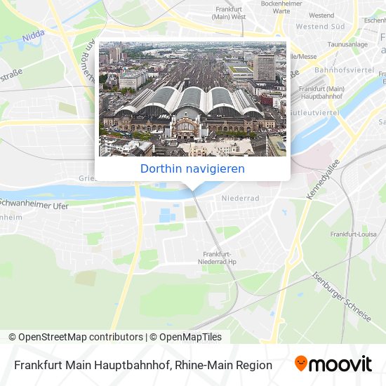 Frankfurt Main Hauptbahnhof Karte