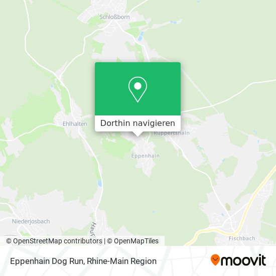 Eppenhain Dog Run Karte