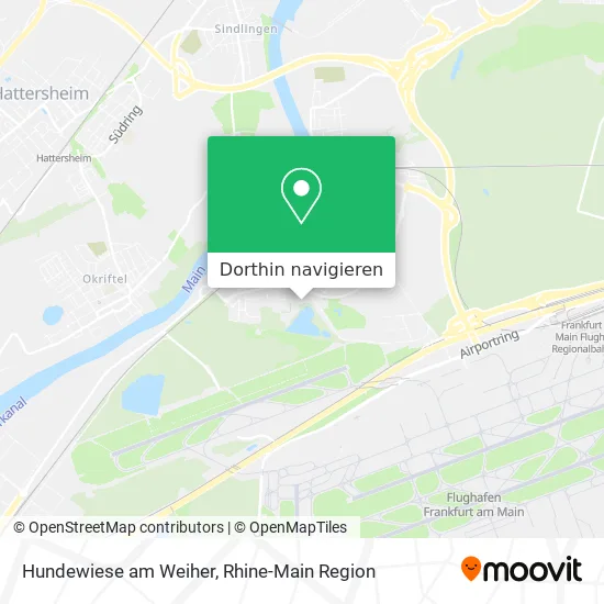 Hundewiese am Weiher Karte
