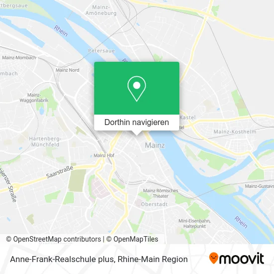 Anne-Frank-Realschule plus Karte