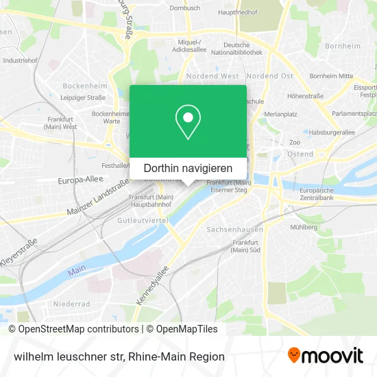 wilhelm leuschner str Karte