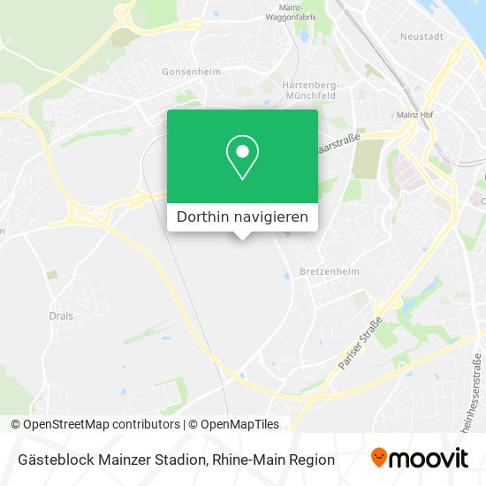 Gästeblock Mainzer Stadion Karte