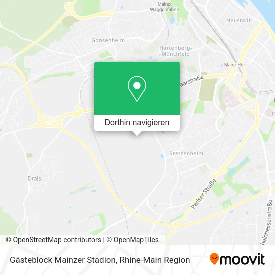 Gästeblock Mainzer Stadion Karte