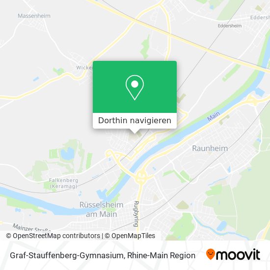 Graf-Stauffenberg-Gymnasium Karte