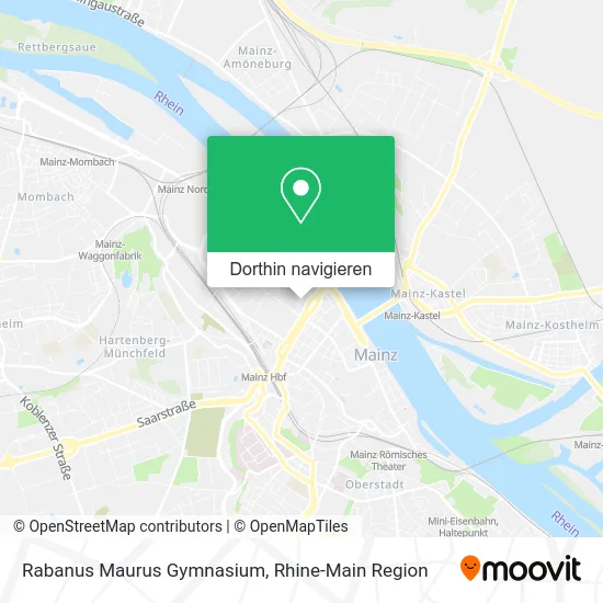 Rabanus Maurus Gymnasium Karte