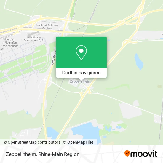 Zeppelinheim Karte