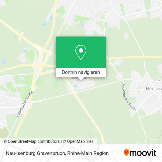 Neu-Isenburg Gravenbruch Karte