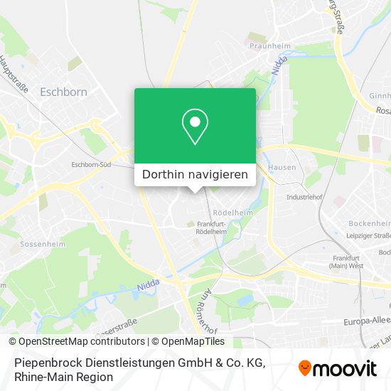 Piepenbrock Dienstleistungen GmbH & Co. KG Karte