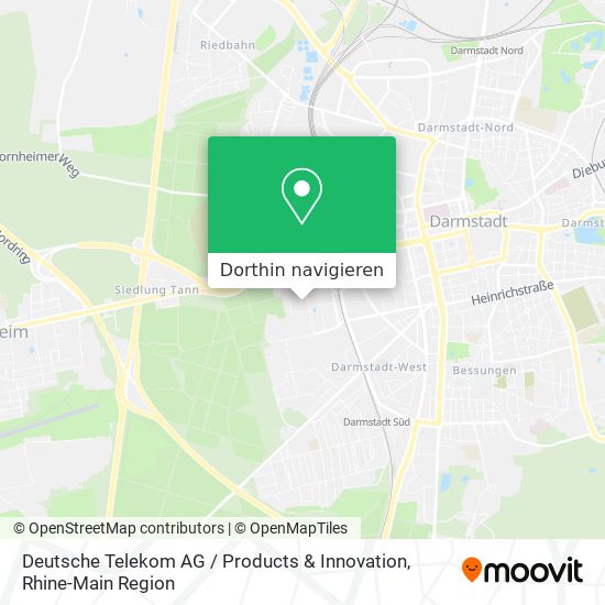 Deutsche Telekom AG / Products & Innovation Karte
