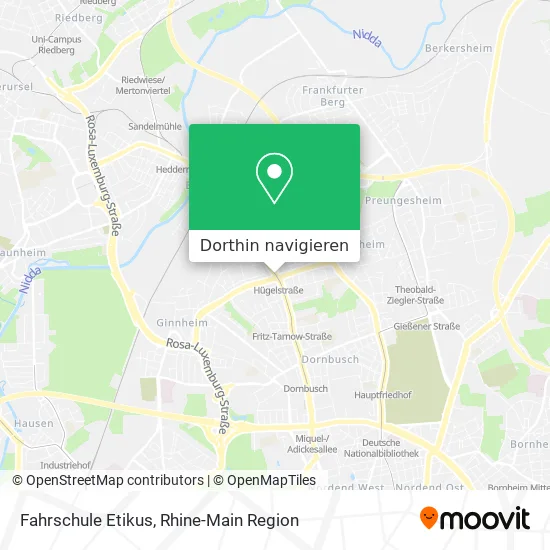 Fahrschule Etikus Karte