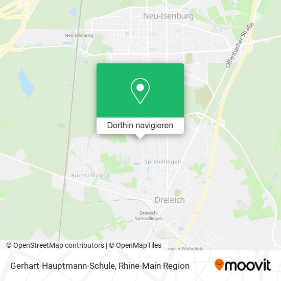 Gerhart-Hauptmann-Schule Karte