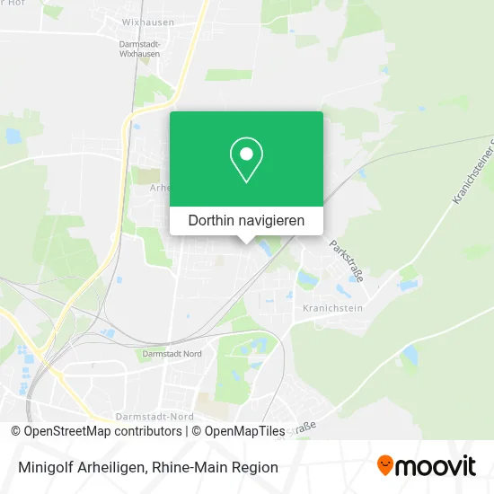 Minigolf Arheiligen Karte