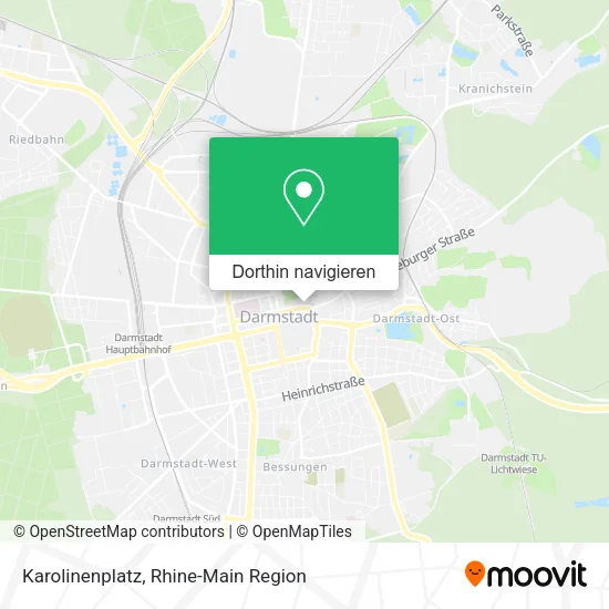 Karolinenplatz Karte