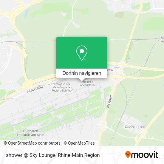 shower @ Sky Lounge Karte