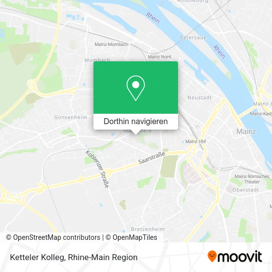 Ketteler Kolleg Karte