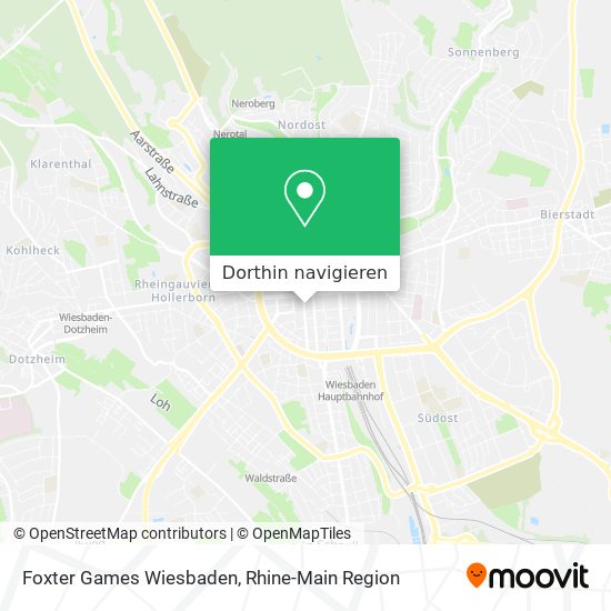 Foxter Games Wiesbaden Karte