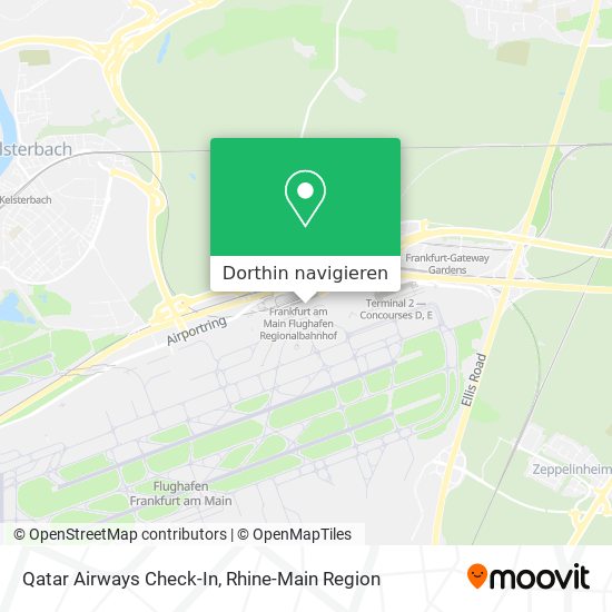 Qatar Airways Check-In Karte