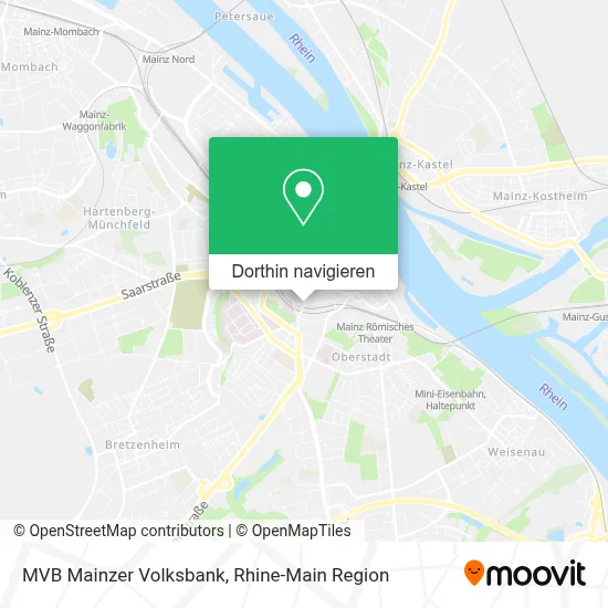 MVB Mainzer Volksbank Karte