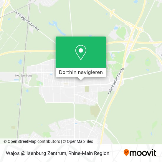 Wajos @ Isenburg Zentrum Karte