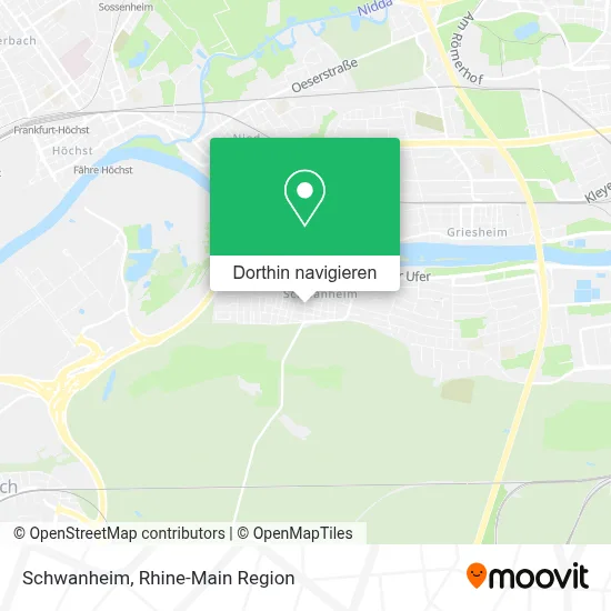 Schwanheim Karte